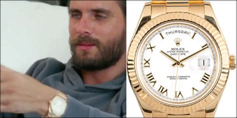 scott disick rolex daytona|Has anybody ever seen ''Keeping up with the Kardashians''..